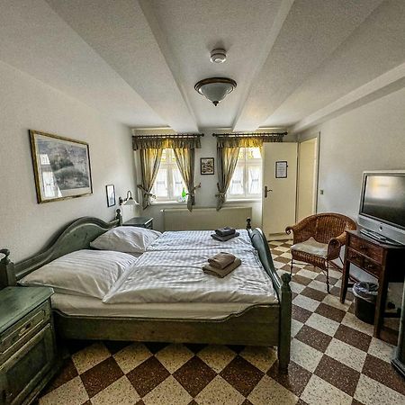 Hotel Garni Zur Post Wernigerode Exteriör bild