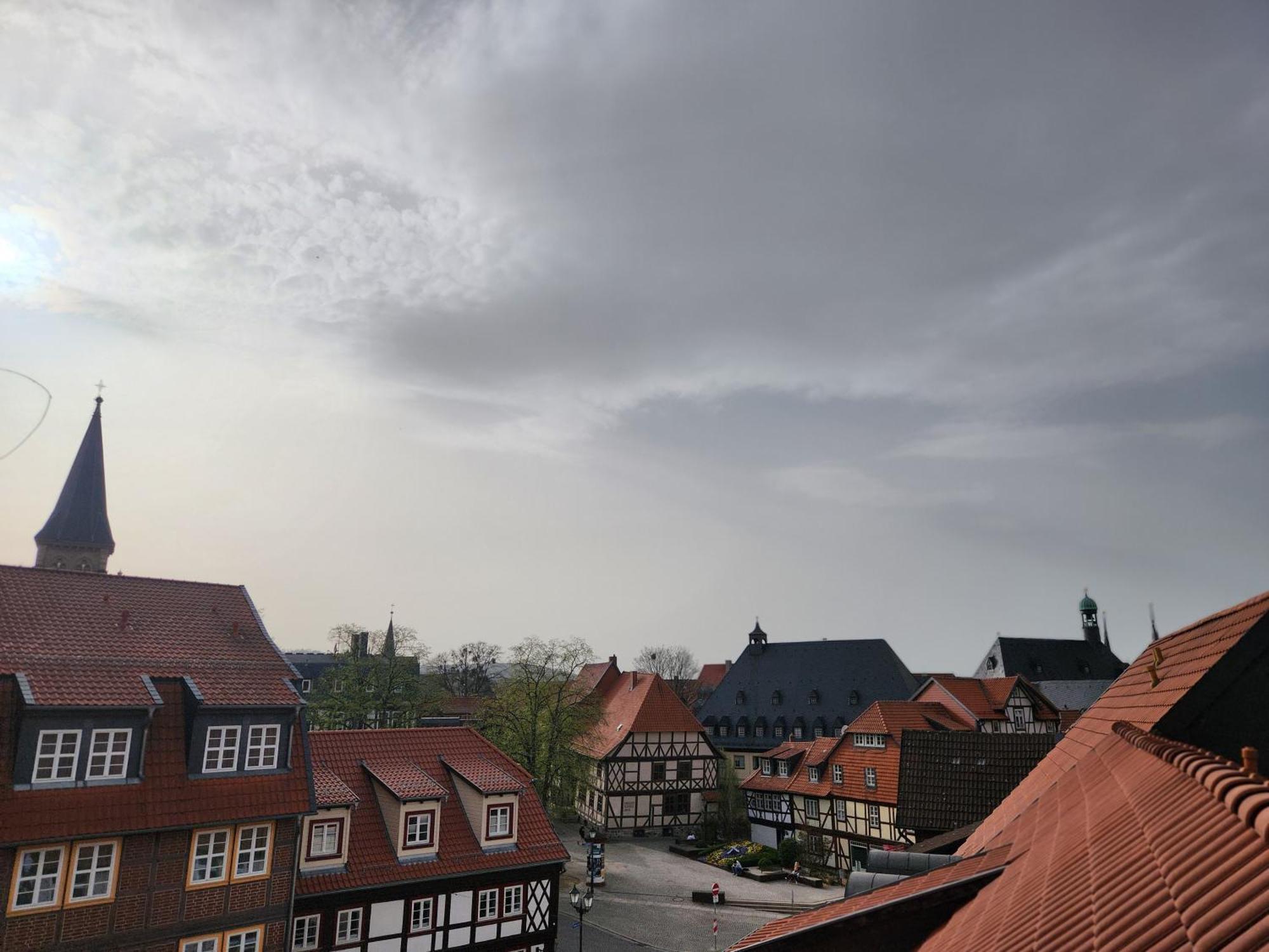 Hotel Garni Zur Post Wernigerode Exteriör bild
