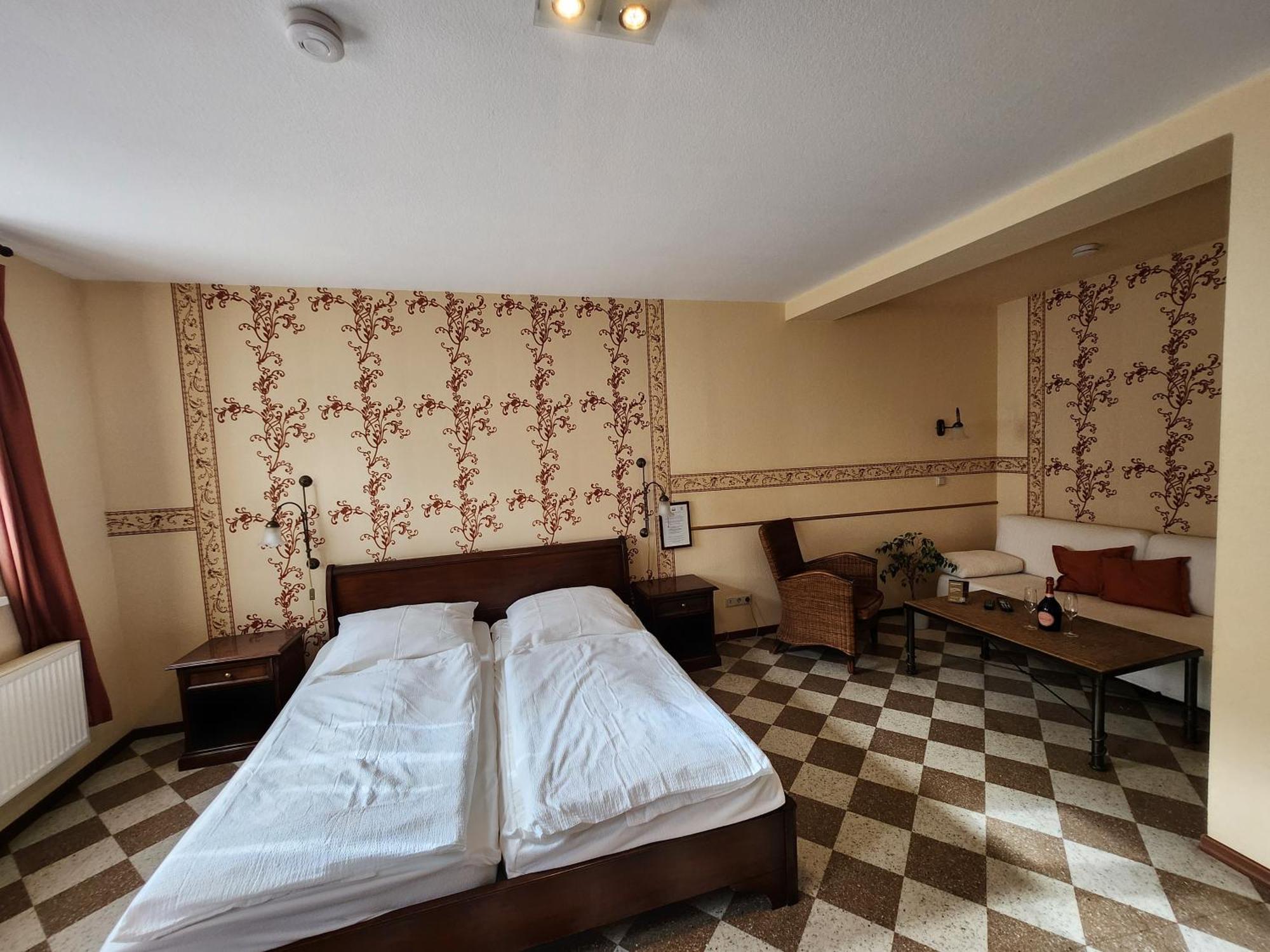 Hotel Garni Zur Post Wernigerode Exteriör bild
