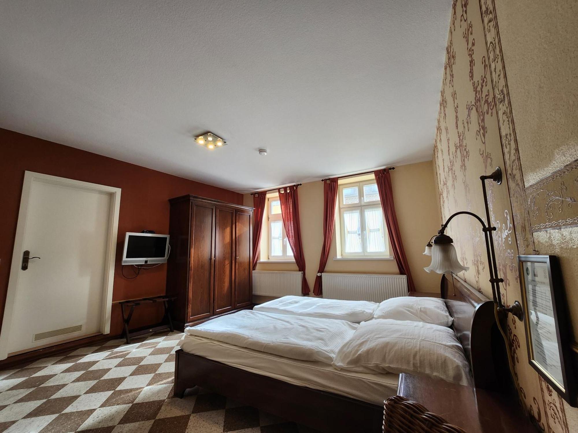 Hotel Garni Zur Post Wernigerode Exteriör bild