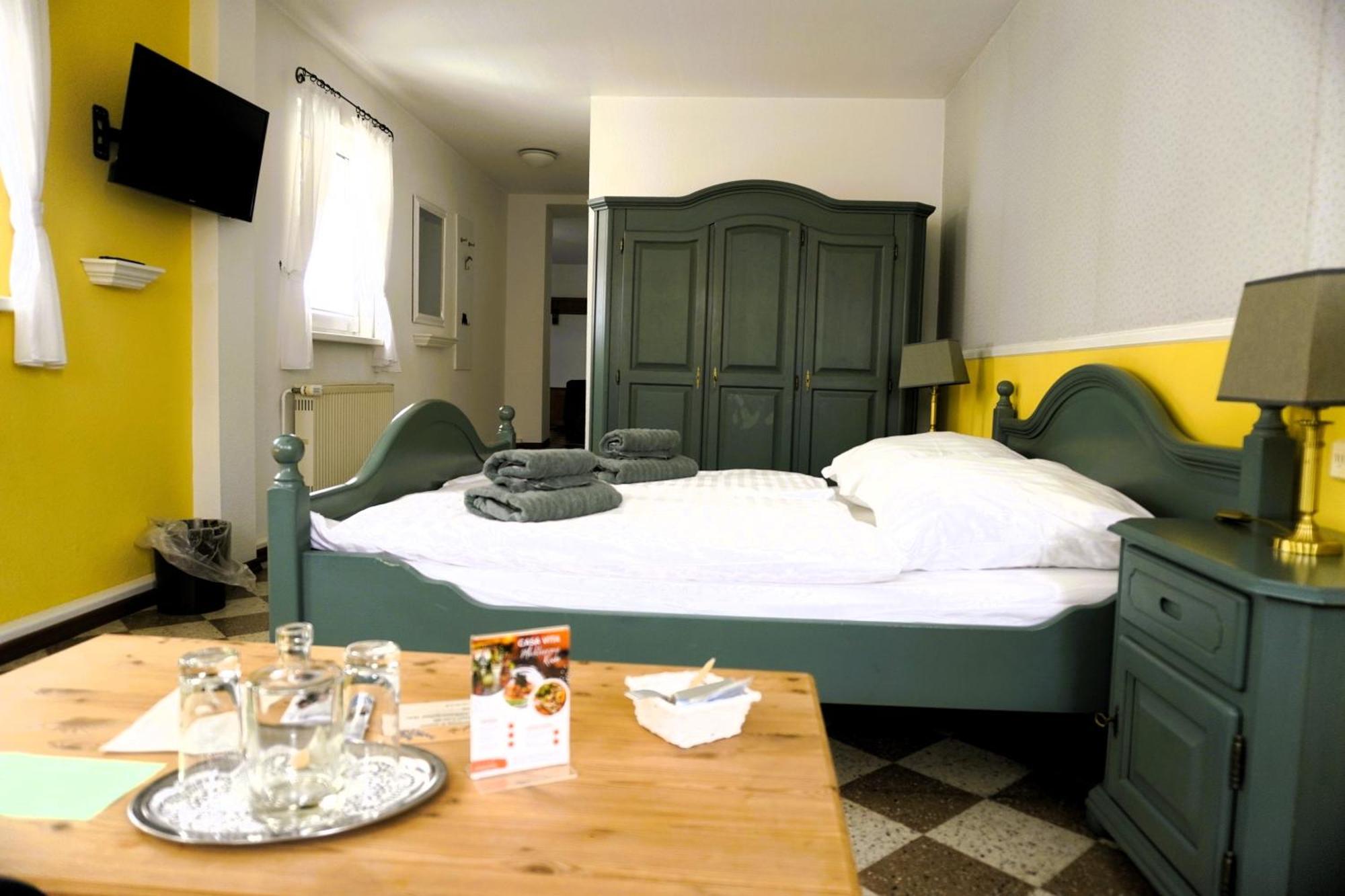 Hotel Garni Zur Post Wernigerode Exteriör bild