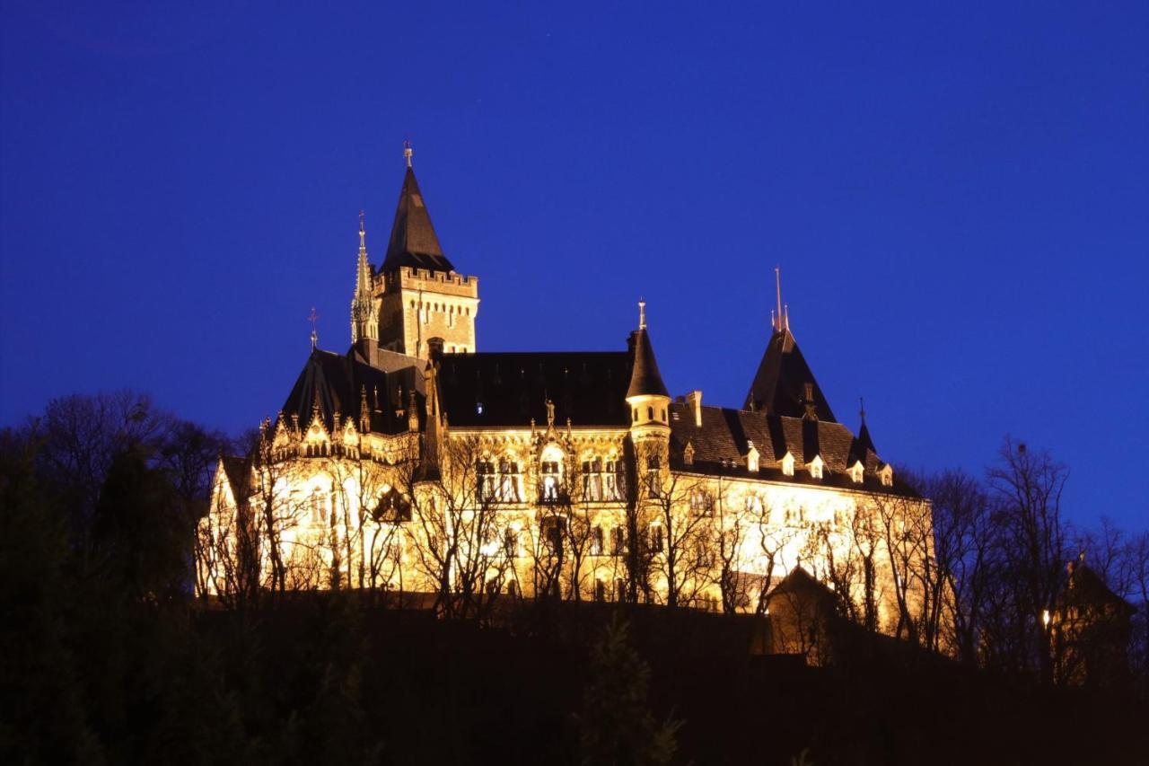 Hotel Garni Zur Post Wernigerode Exteriör bild
