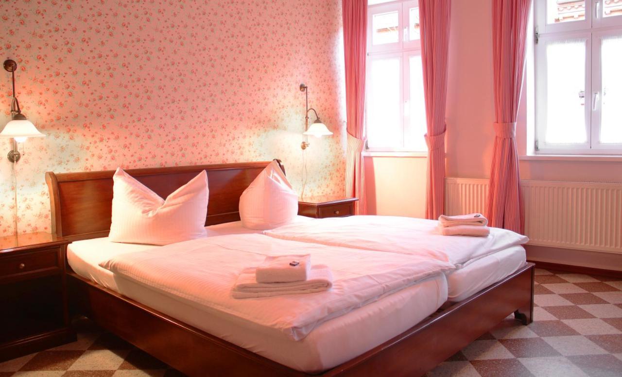 Hotel Garni Zur Post Wernigerode Exteriör bild